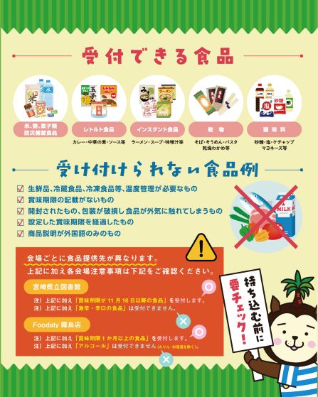 フードドライブチラシ