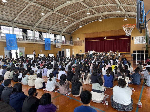 小学校に対するミュージックパトロール活動