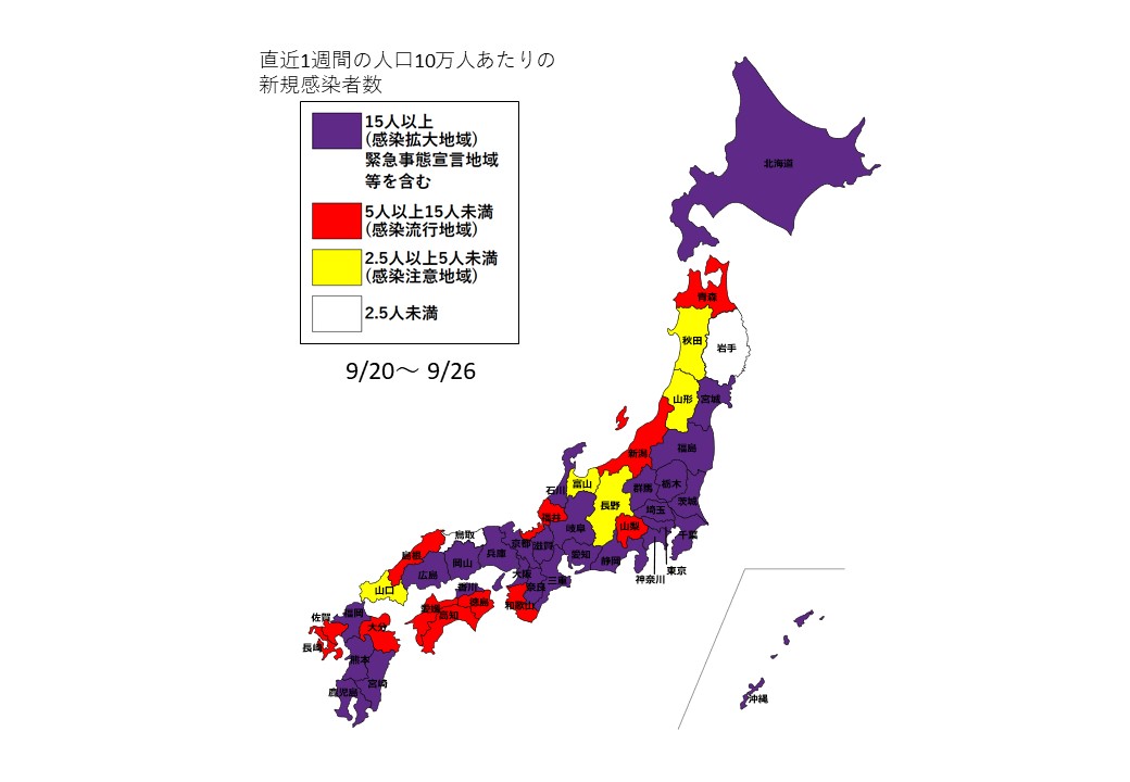 9月20日～9月26日