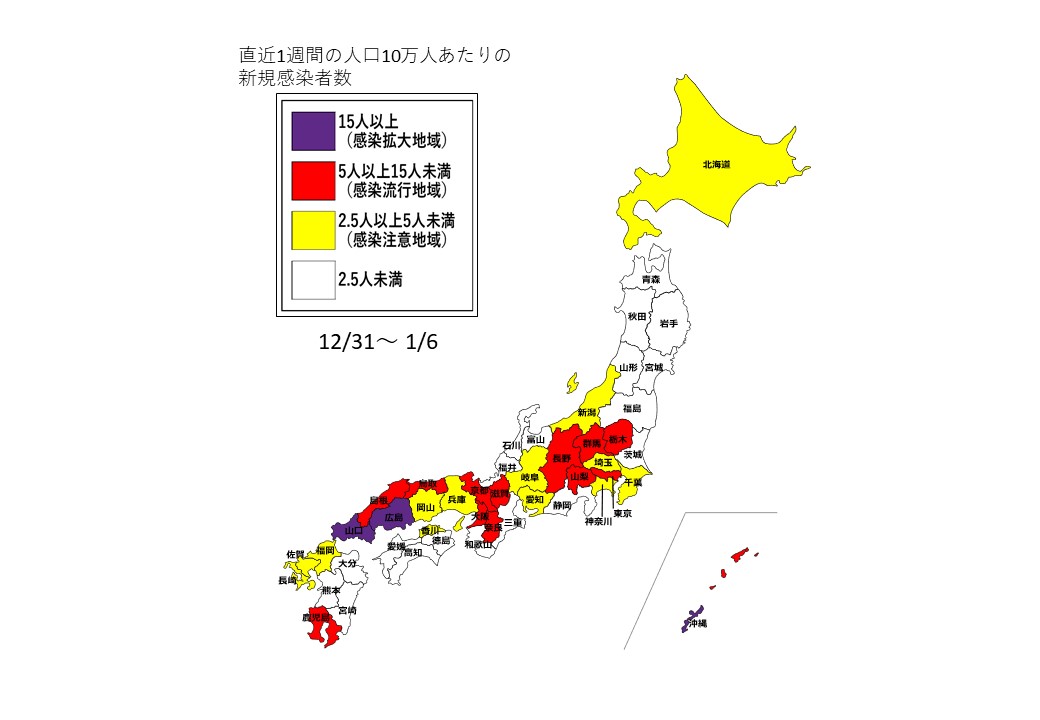 12月31日～1月6日