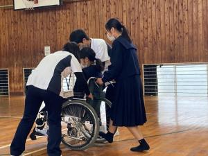 車椅子体験（日南）