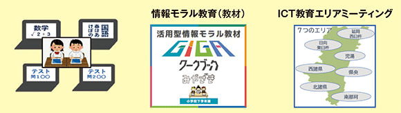 情報モラル教育（教材）、ICT教育エリアミーティング