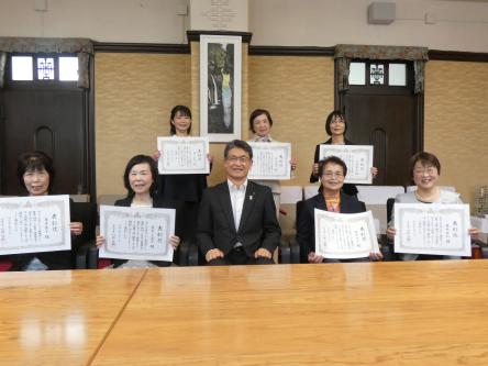 看護の日記念県知事表彰