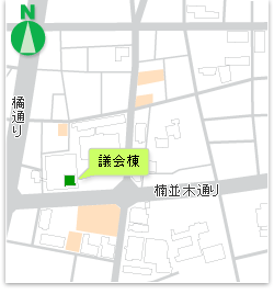 議会棟案内図