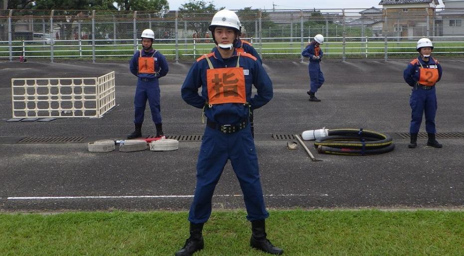 令和6年初任科小型ポンプ訓練訓練