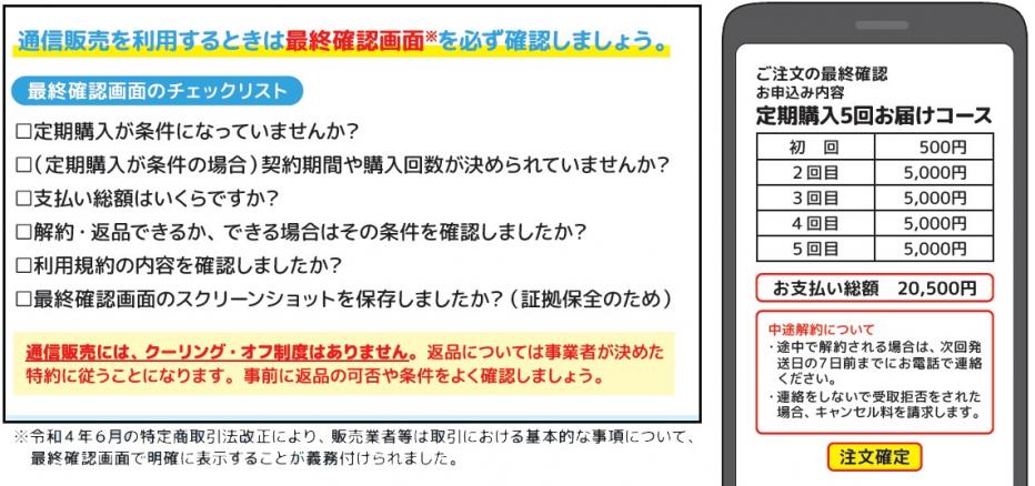 最終確認画面例