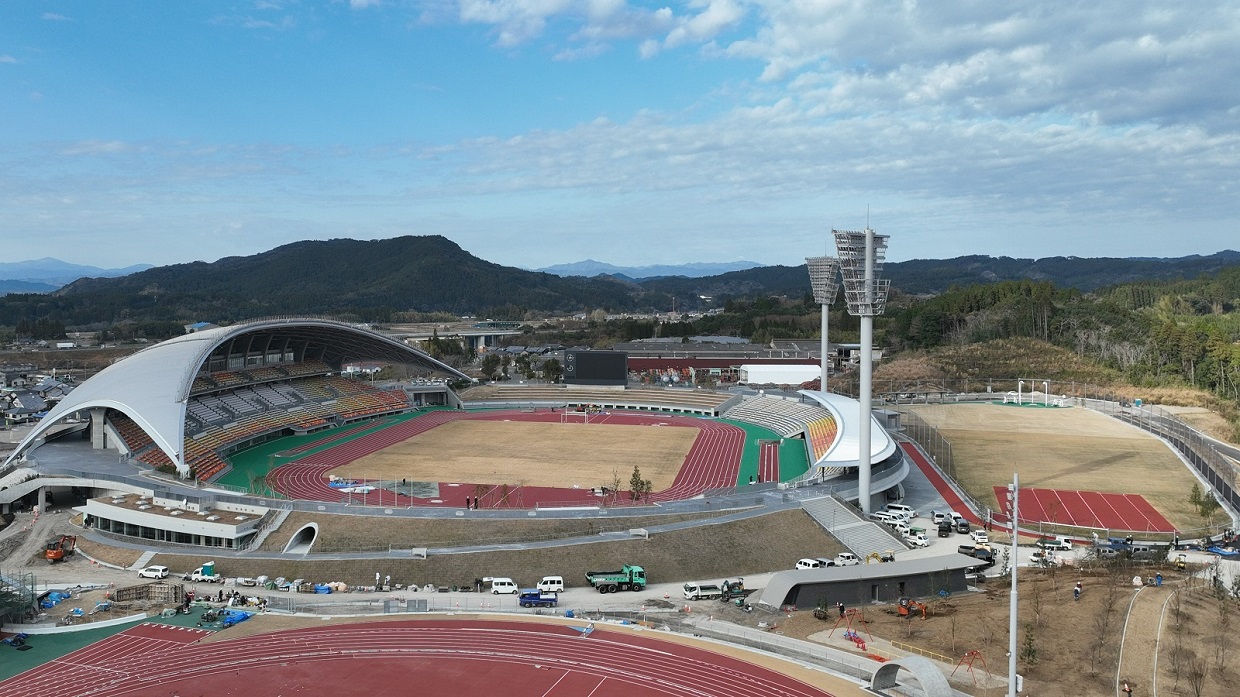 宮崎県山之口陸上競技場