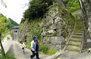 集落の石垣