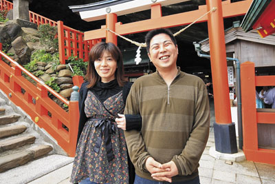 信國敬祐さん、徳美さん