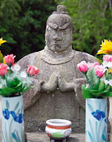 上水流の田の神
