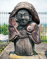 乙房神社の田の神