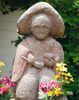 菓子野の田の神