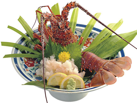 イセエビのお造り
