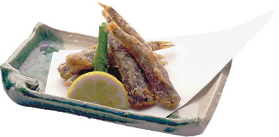メヒカリの唐揚げ
