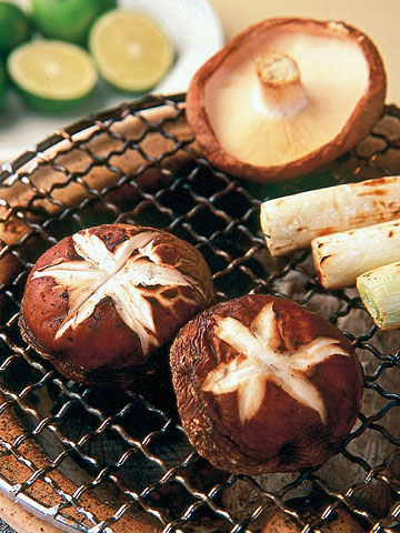 焼きしいたけ