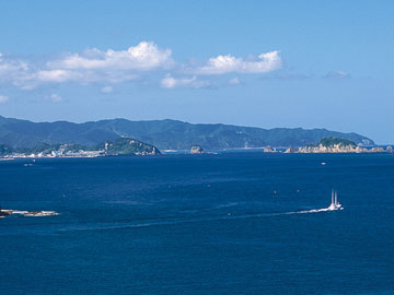 延岡市南浦の美しい内湾