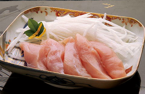 鶏刺し